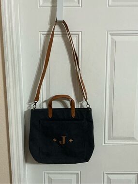 Thirty-One Gifts Casual Crossbody Tote With Free Matching Cosmetic Bag